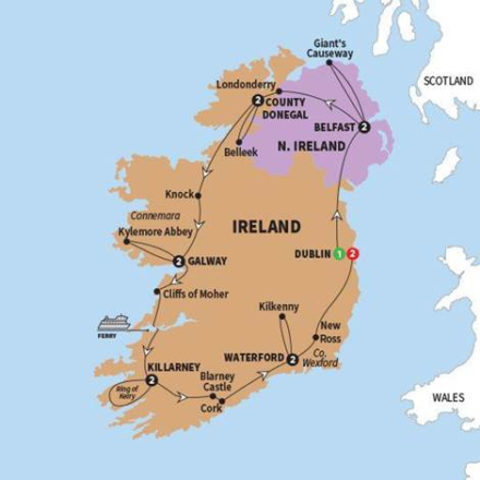 14 Day Amazing Ireland – Trafalgar