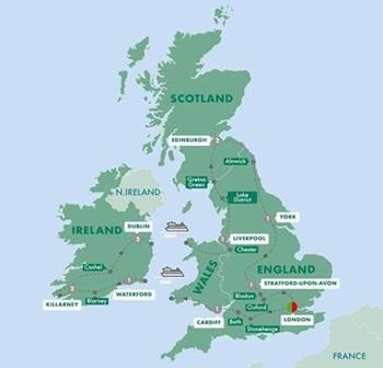Tours Compare Britain-Ireland 10 to 12 Days popup