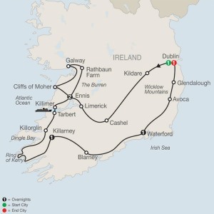 Tours Compare Ireland 7 Days popup