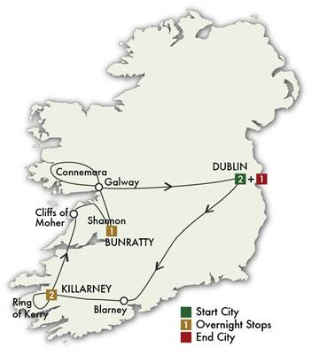 Tours Compare Ireland popup