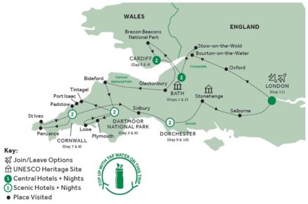 11 Day Country Roads of Wales, Devon & Cornwall - Insight Vacations